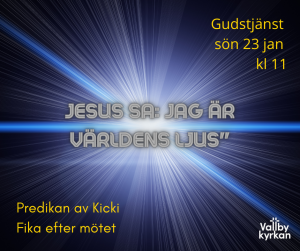 Gudstjänster januari 2022